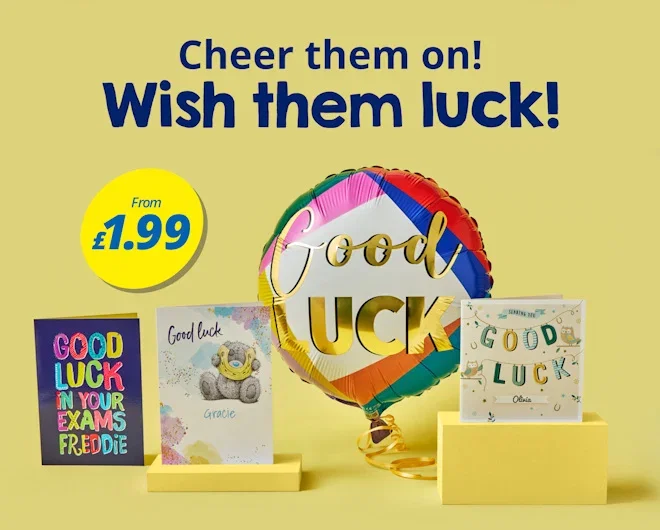 Cheer them on! Wish them luck!