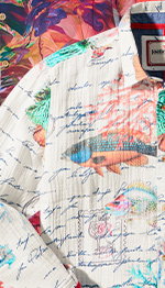 Reef Notes Crinkle Shirt