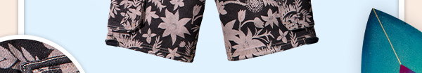 Fun and Floral Printed Cargo Shorts