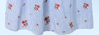 Penny Ditsy Print Stripe Dress