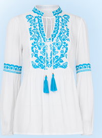 Favourite Embroidered Tunic Top