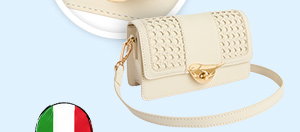 Dina Bird Clasp Clutch Bag