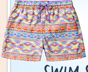 Amazing Aztec Swim Shorts
