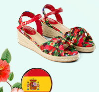 Dappled Meadow Print Sandals