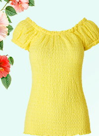 Beautifully Boho Textured Jersey Top