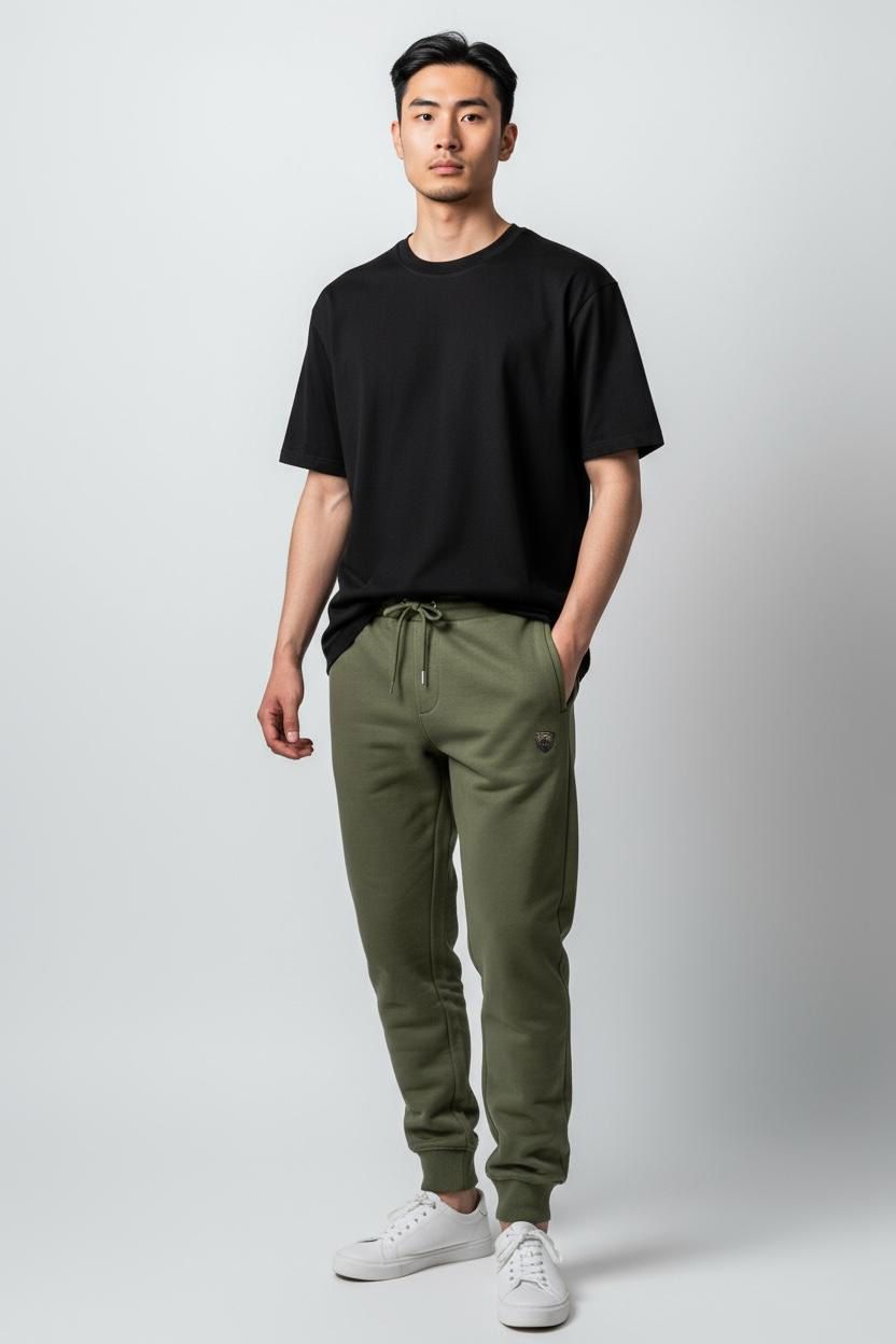 BAS JOG ADULTE 87016 DARK GREEN