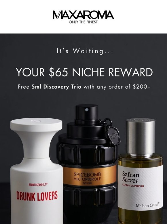 🎁 $65 Niche Reward surprise!