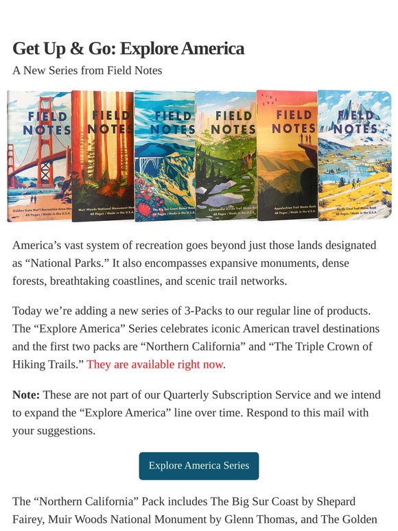 Get Up & Go: Explore America