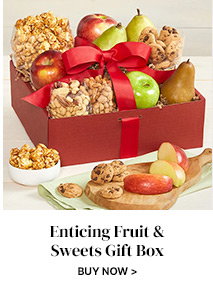 Enticing Fruit & Sweets Gift Box