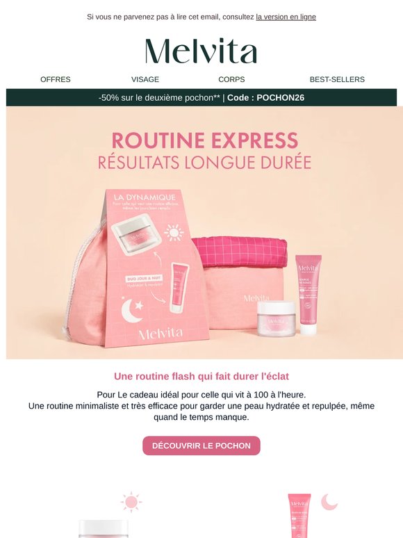 Pressée, mais toujours radieuse