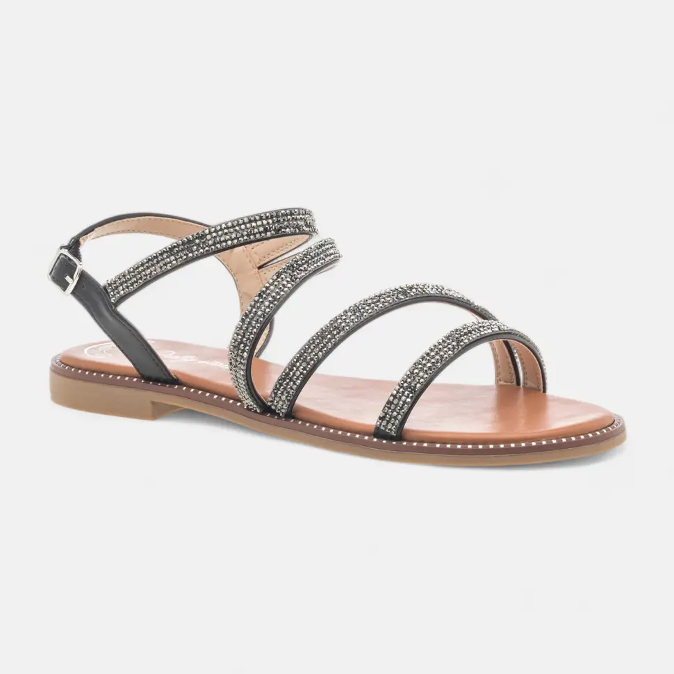 Nu-pieds Femme noir