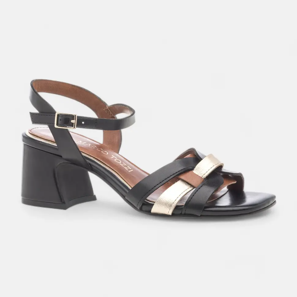 Nu-pieds à talon Femme noir