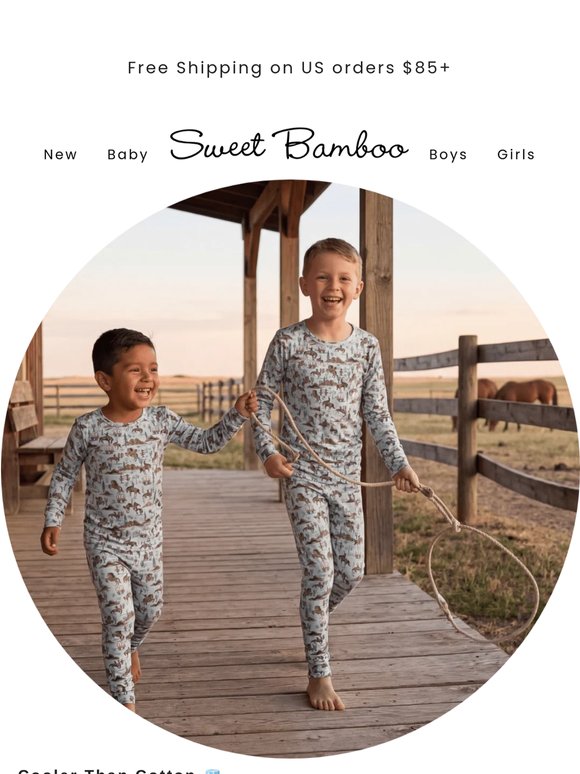 Why smart parents choose bamboo for summer ☀️