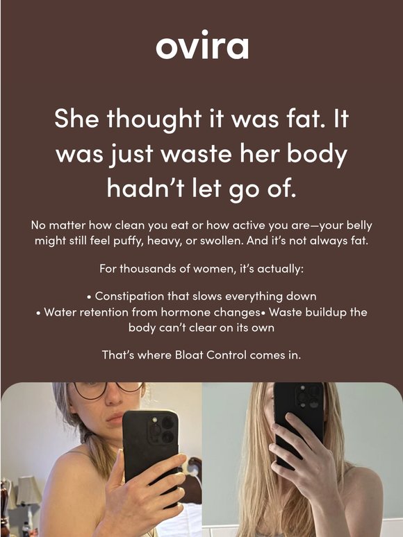 “This is what 4lbs of trapped waste looks like 👀”