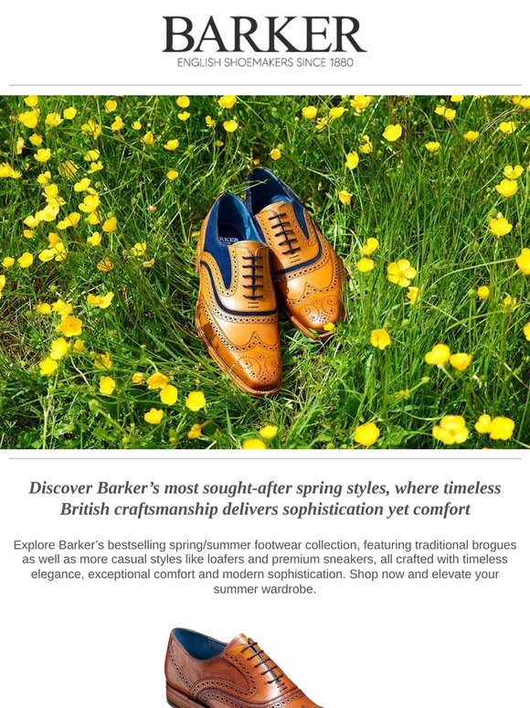 Shop Barker’s Summer Bestsellers – Timeless Craftsmanship Meets Modern Sophistication