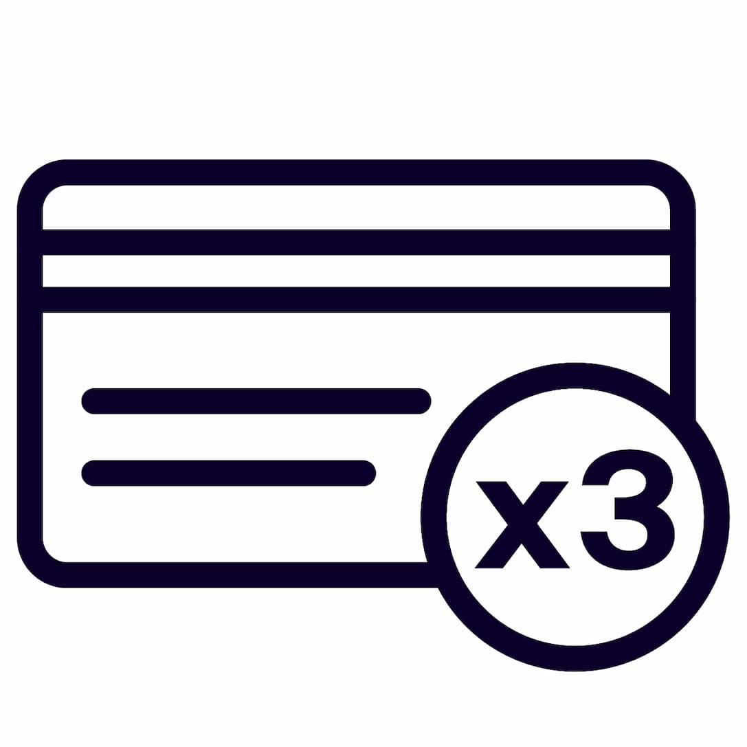 Paiement 3x sans frais