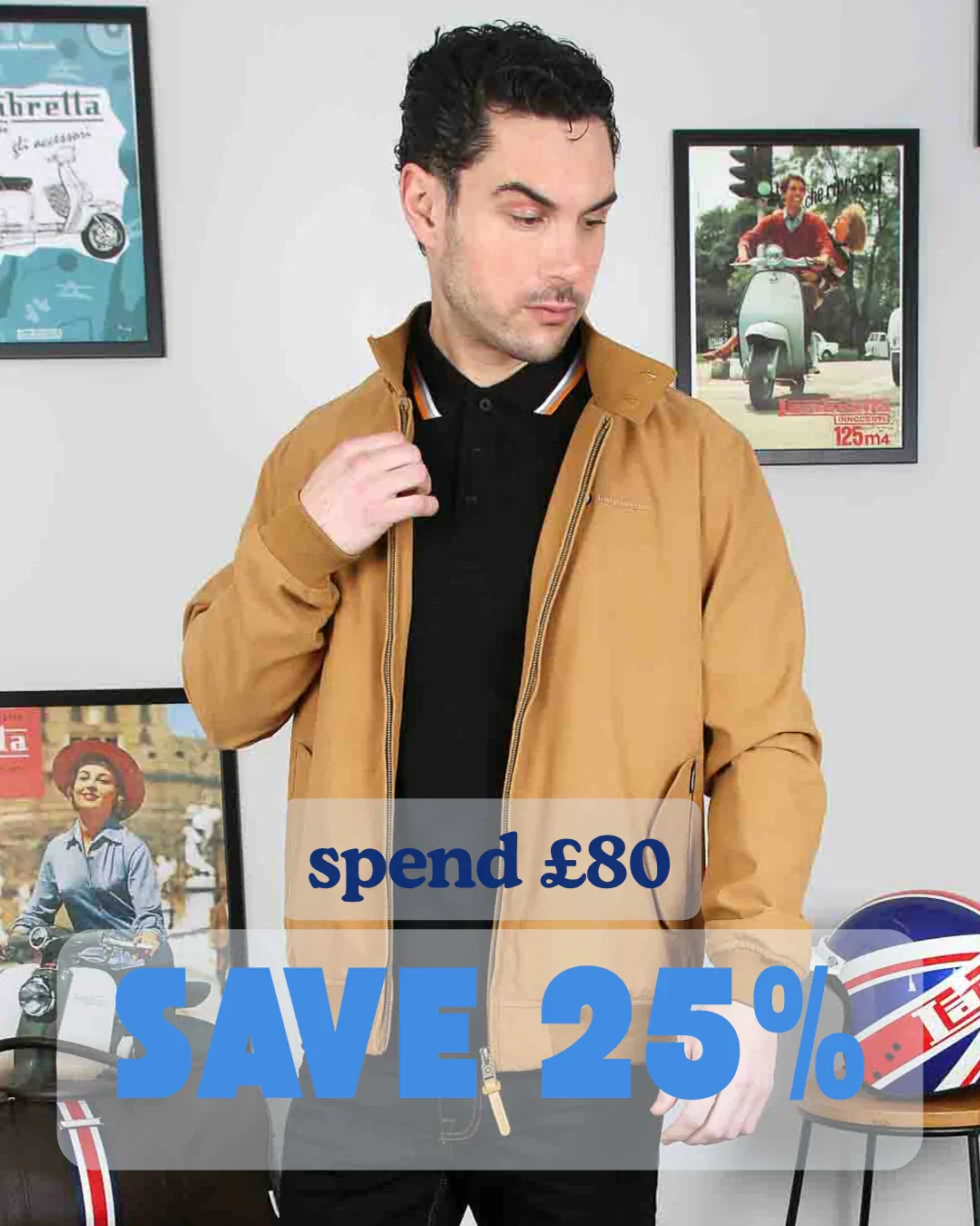 Shower Resistant Harrington