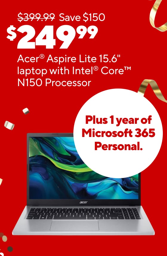 $249.99 Acer Aspire Lite 15.6