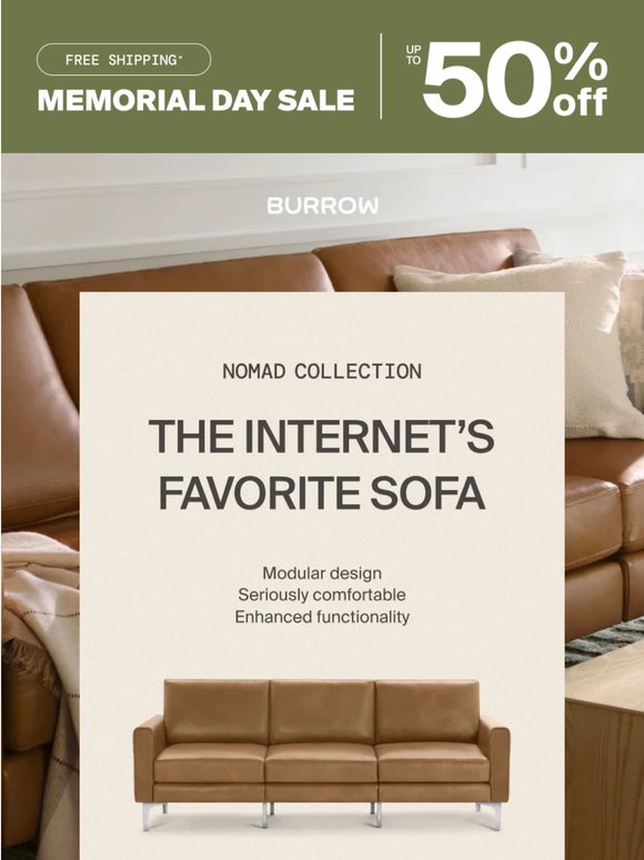 The sofa made for real life