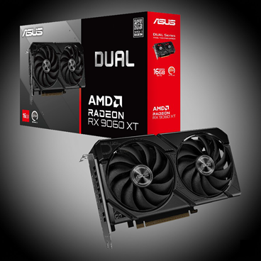 ASUS Dual Radeon RX 9060 XT, 16384 MB GDDR6