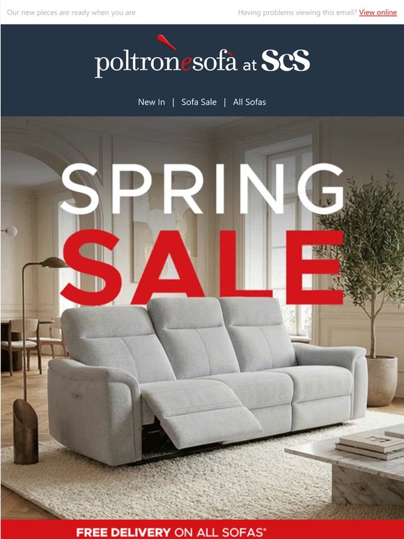 Fresh in: your next sofa?