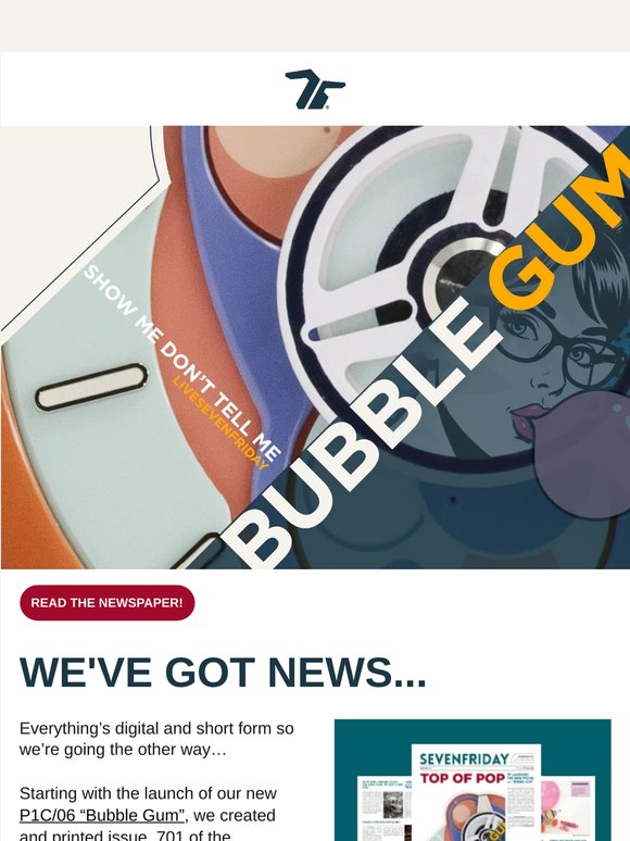 We've got news for you...