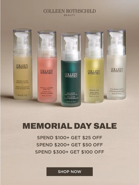 The Sale Your Skin Has Been Waiting For