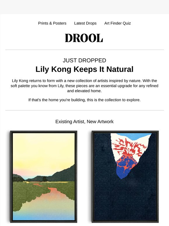 New Drop: Nature According to Lily Kong