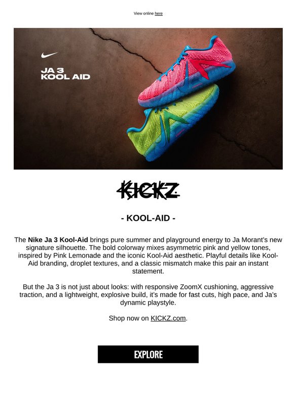 Out Now: Nike Ja 3 Kool-Aid