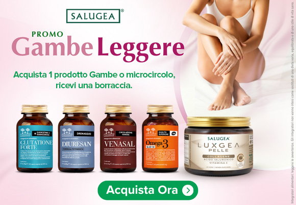 Salugea - Acquista un prodotto della selezione e ricevi in omaggio la borraccia