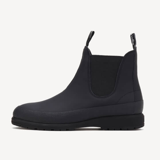 Fields Chelsea Rubberised Black