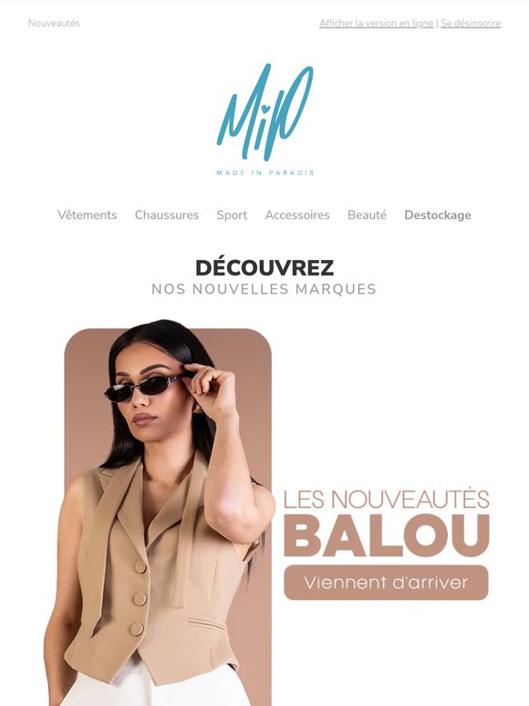 Les nouveautés qu’il vous fallait