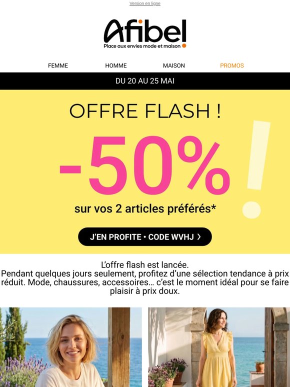 🚨 Offre Flash chez Afibel