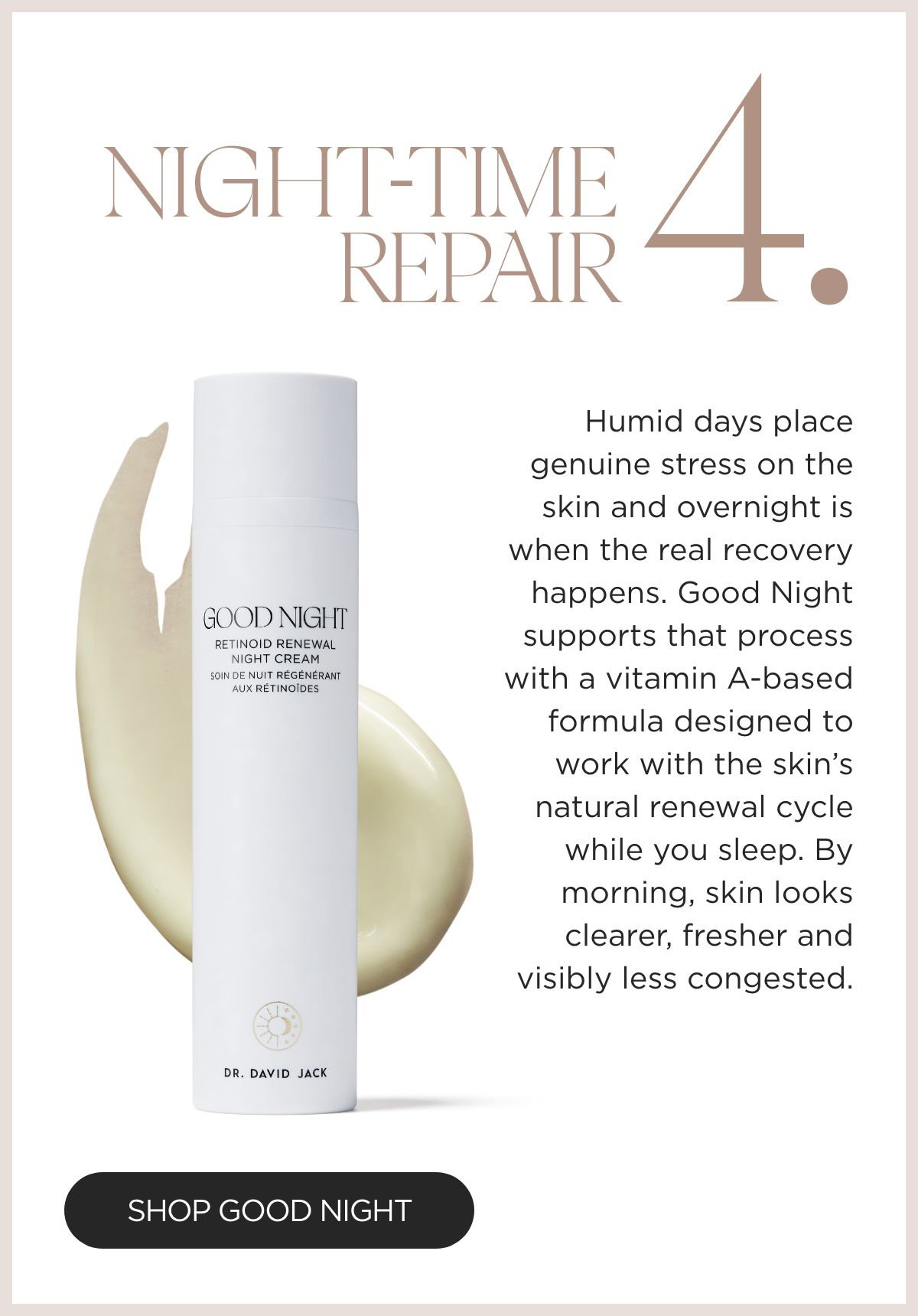GOOD NIGHT- SHOP NOW