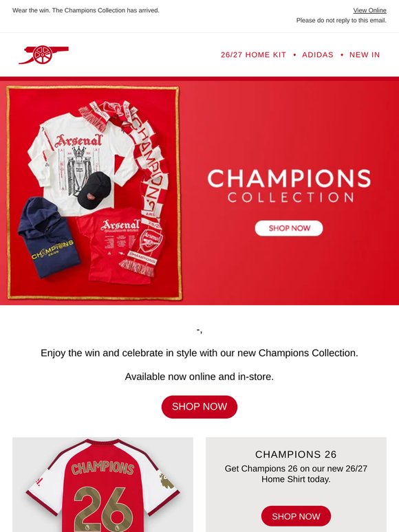Champions Collection is here 🏆