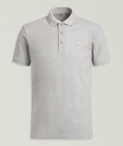 Burberry - Checked Placket Cotton Polo 