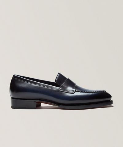 Santoni - Meraviglia 50th Anniversary Leather Penny Loafers