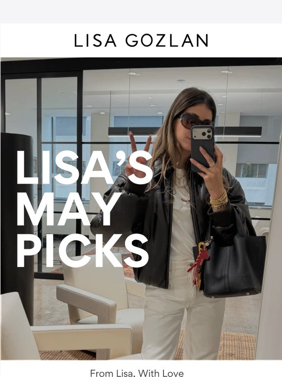 Lisa’s Top Picks for May