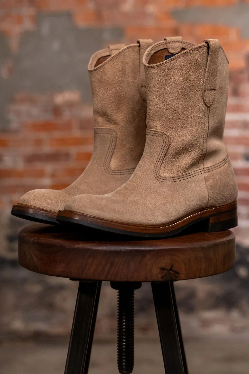 Image of John Lofgren Duke Roper Boots - Horween CXL Roughout