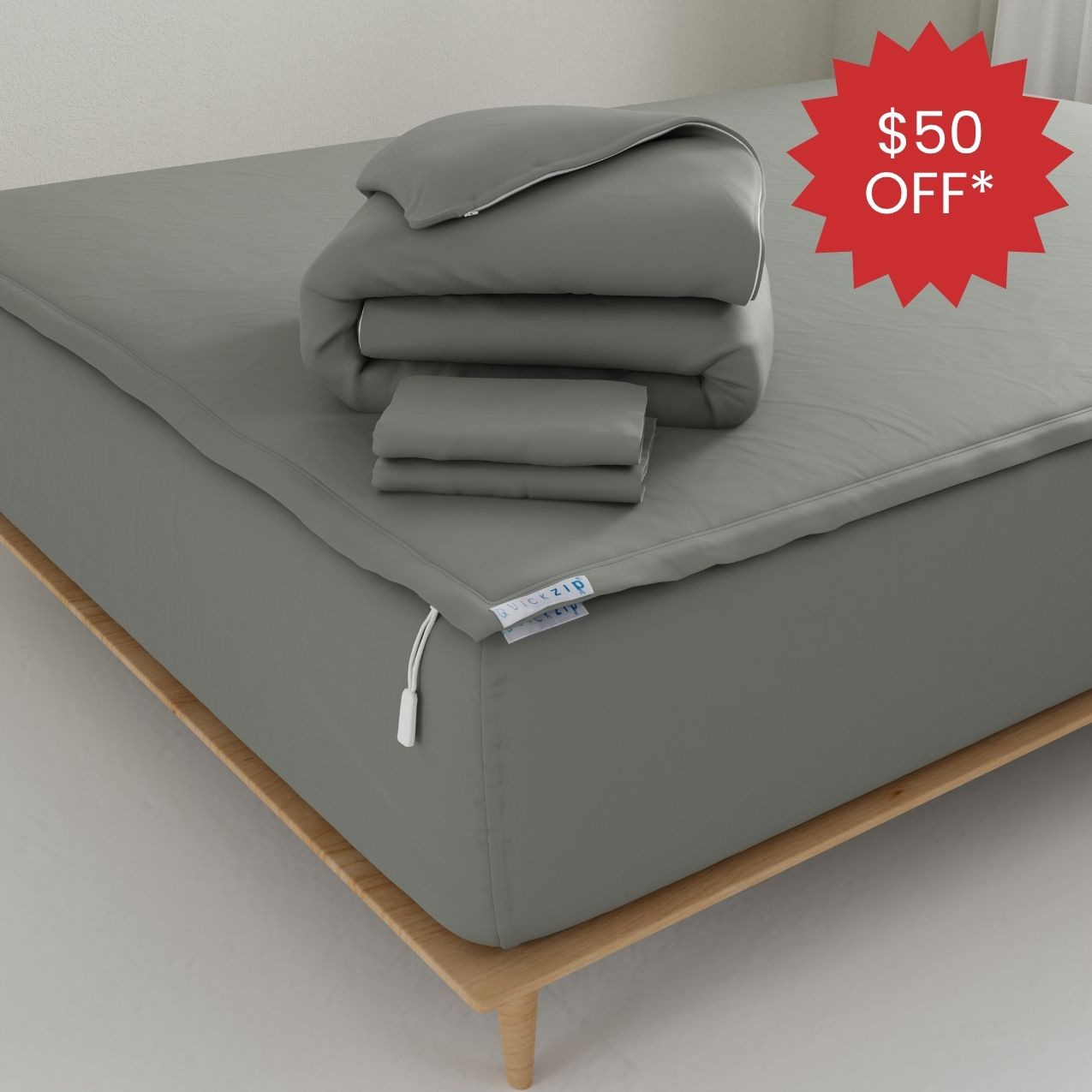 The duvet bundle in grey