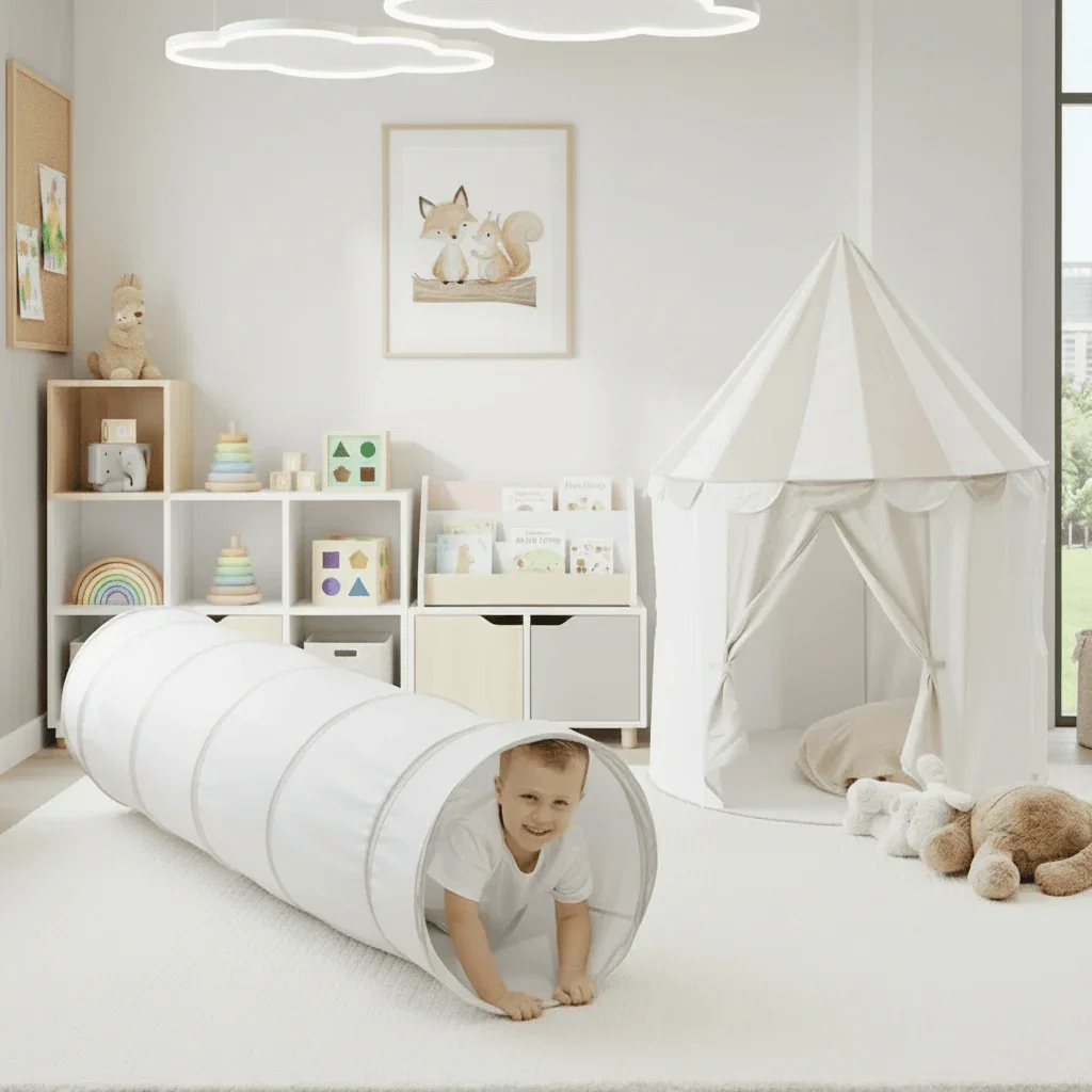 Image of Circus Tent with Play Tunnel Bundle