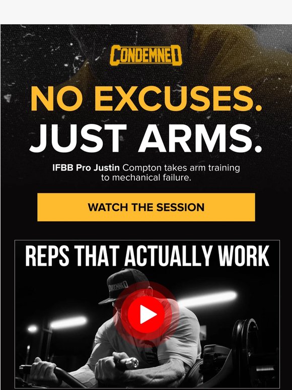 The Arm Day Most Would Never Try…