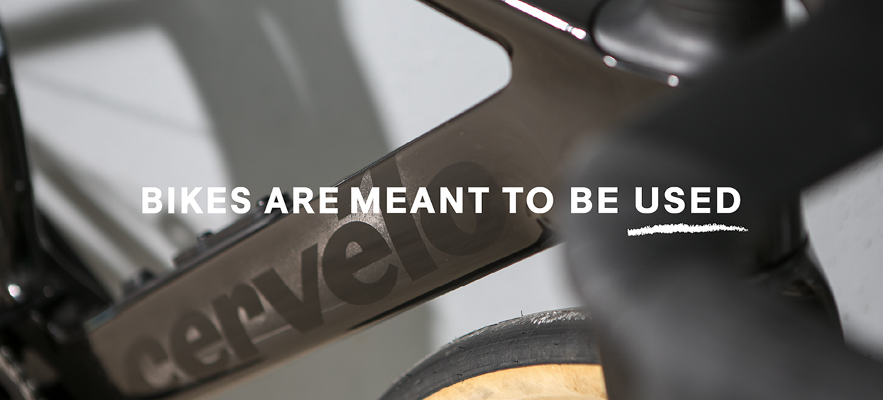 Bikes are meant to be used.