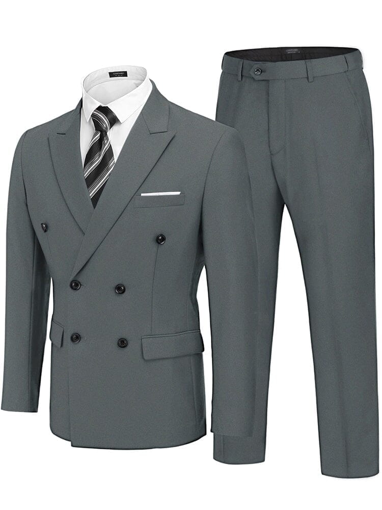 Image of Classic Double Breasted Suit Set (US Only)