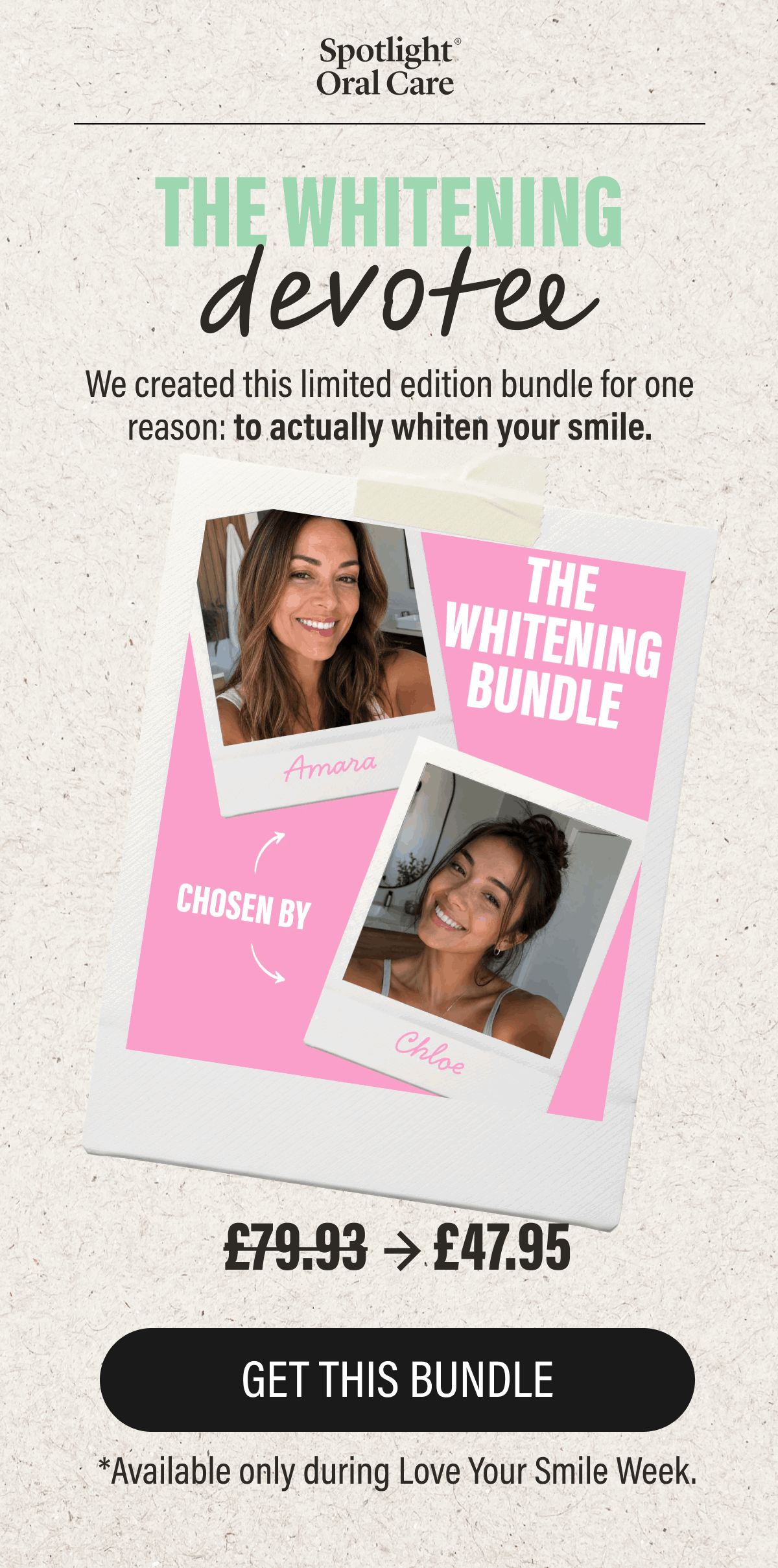 Spotlight Oral Care | THE WHITENING DEVOTEE | get this buNdle