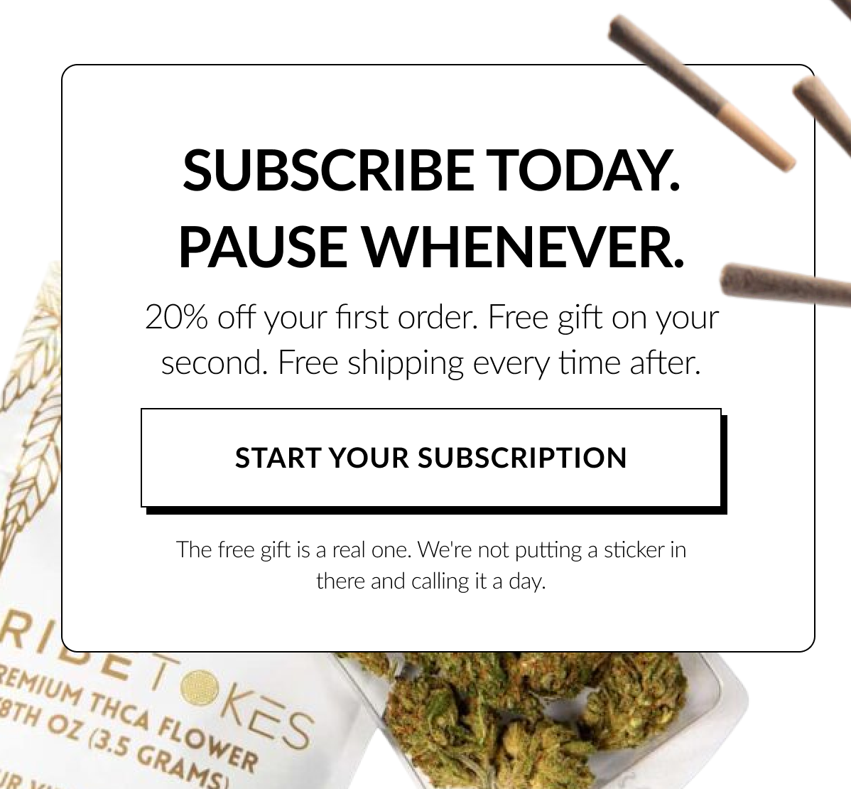 Start your subscription