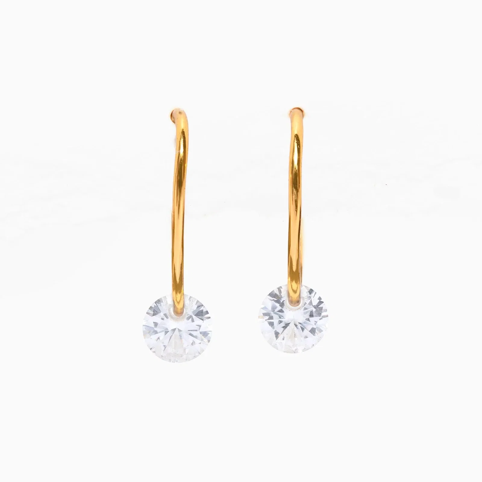 Image of Endless Dewdrop Hoops