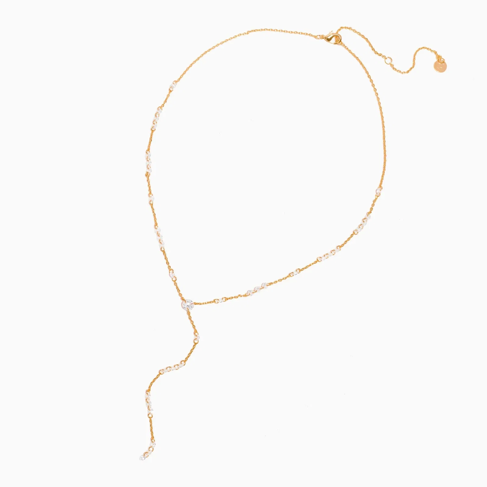 Image of Dew You Y Drop Necklace