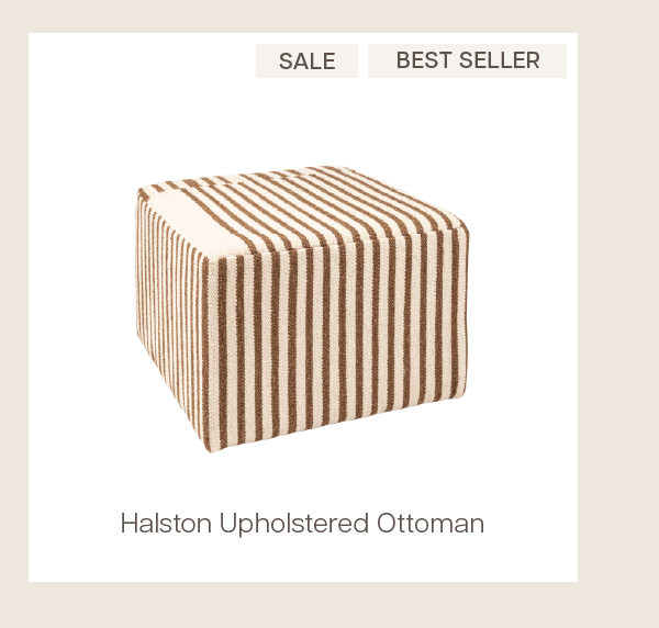 Halston Upholstered Ottoman