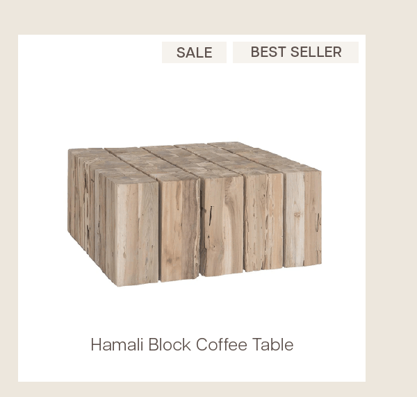 Hamali Block Coffee Table